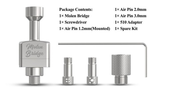 molen bridge ambition mods sunbox atomizer package contents