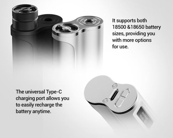 morer box ambition mods single battery 18500 18650