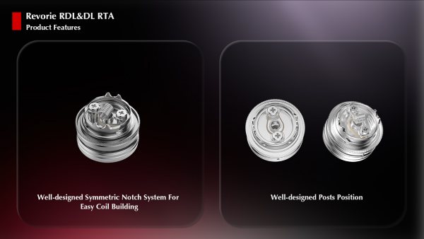 revorie rdl dl rta ambition mods atomizzatore rigenerabile da polmone single coil