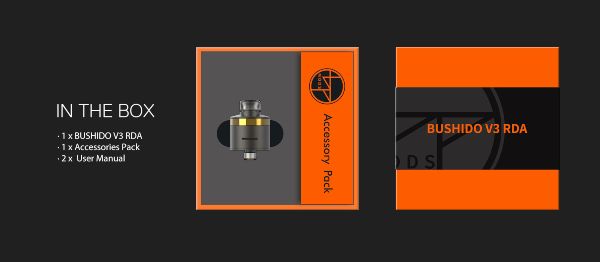 contenuto della confezione bushido v3 bp mods