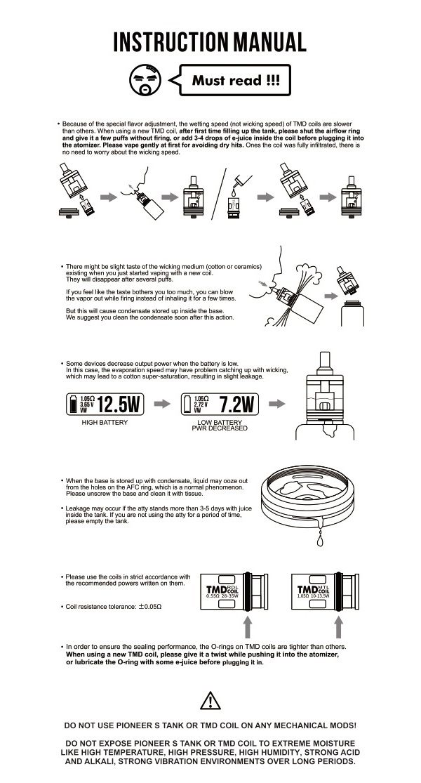 pioneer s bp mods manuale di istruzioni