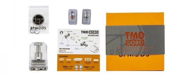tmd boro tank bp mods contenuto della confezione