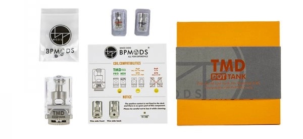 tmd dot tank bp mods contenuto della confezione