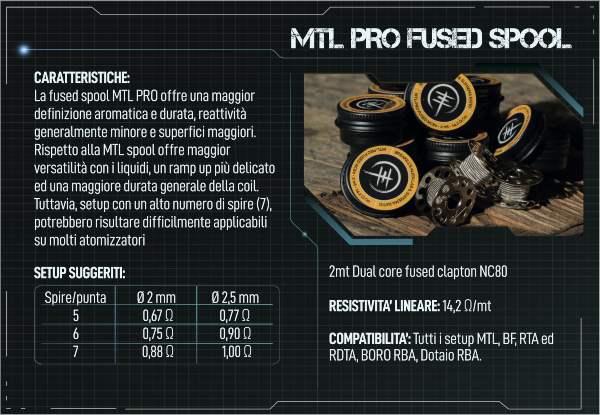 MTL Pro Fused Spool Breakills filo complesso
