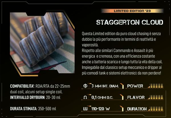 staggerton cloud coil prefatte breakill alien lab
