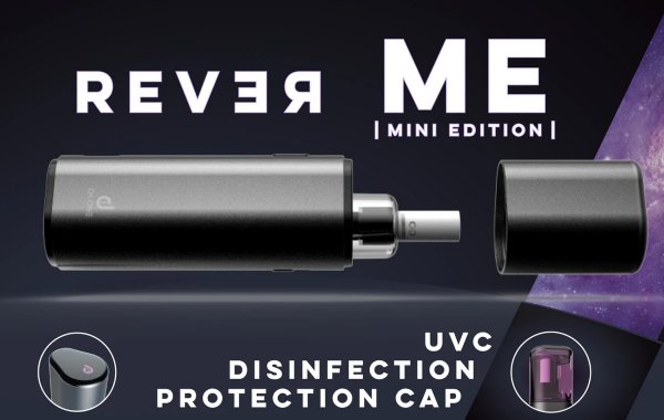 rever me da one electronic cigarette with protective ultraviolet rays cap