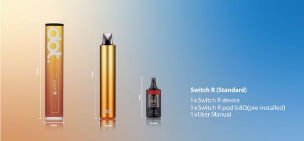 dotmod switch r kit package contents