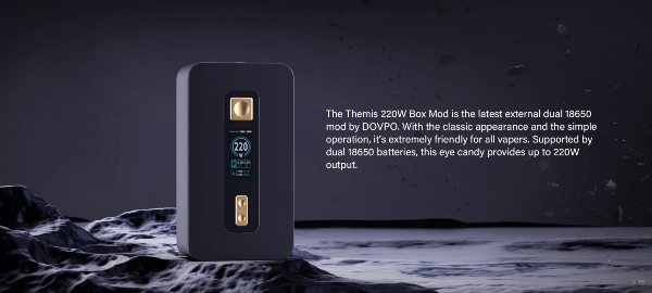 dovpo themis box mod dual battery 18650 user friendly