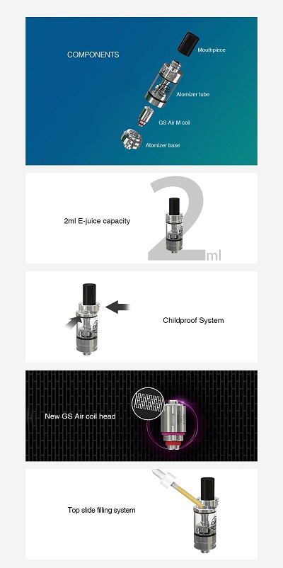 GS Drive Eleaf Atomizzatore Tank 2ml MTL-3.jpg