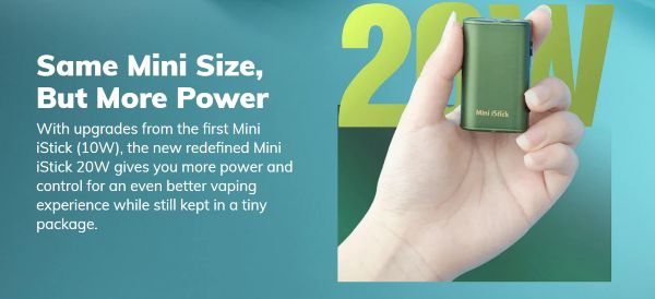 Eleaf Mini iStick 20W Box Mod piccola e potente