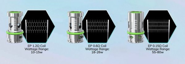 eleaf ep coil resistenze di ricambio compatibili con ep pod tank