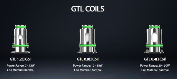 eleaf istick power 2c kit compatibile con resistenze gtl coil