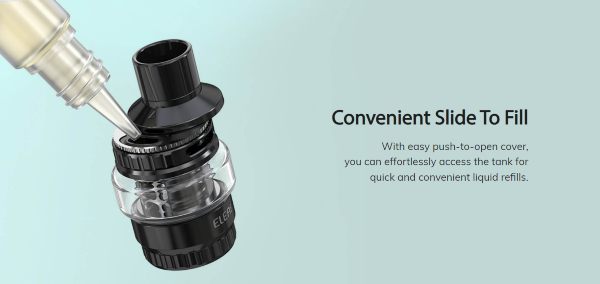 eleaf melo 6 atomizzatore con sistema di riempimento superiore