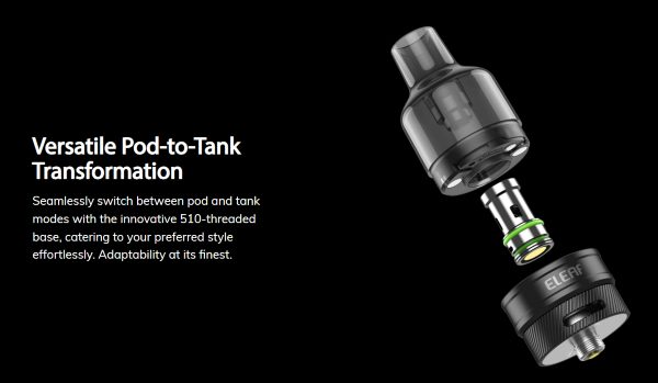 ep pod tank eleaf componenti atomizzatore