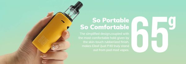 iJust P40 Eleaf Pod Mod Kit Ultra leggero