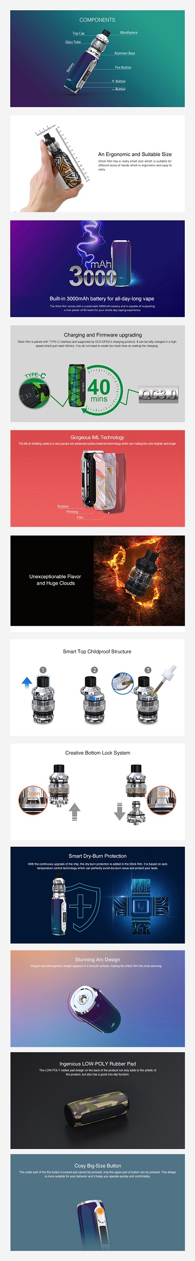 Eleaf iStick Rim Kit