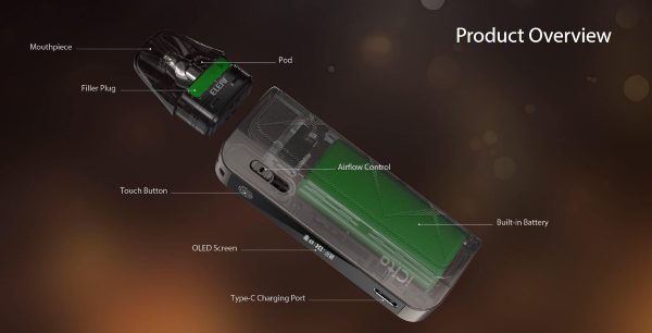 icita eleaf kit componenti sigaretta elettronica