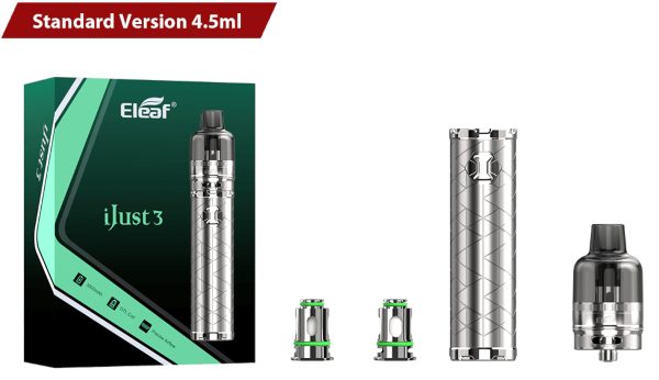 iJust 3 GTL Pod Tank Eleaf Complete Kit