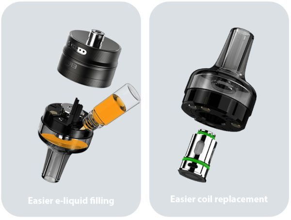 ijust 3 gtl pod tank refill liquido