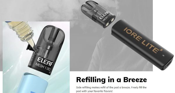IORE Lite 2 Pod Cartridge Eleaf Replacement