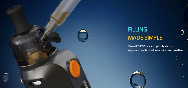 isolo air 3 eleaf sigaretta elettronica con refill dall'alto