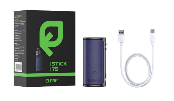 istick i75 elef box mod contenuto della confezione