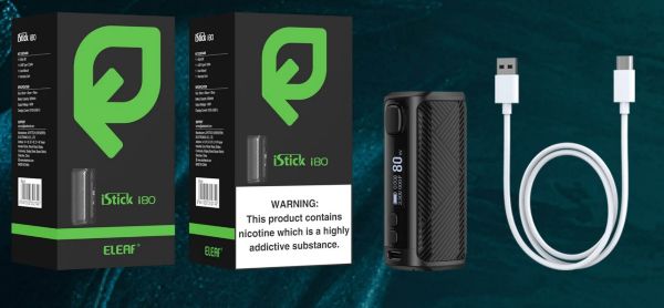 istick i80 box mod eleaf package contents