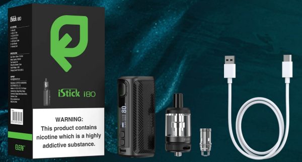 istick i80 kit eleaf package contents
