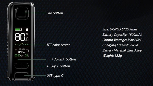 istick s 80 box mod eleaf da 80 w