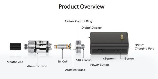 elfbar nachfüll pod läuft aus 510 Threaded Battery Vaporizer Buy Eleaf Mini IStick 20W Battery For The  Best Price In Nada Near Me main image 0