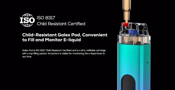 Galex Freemax pod cartridge with top refill