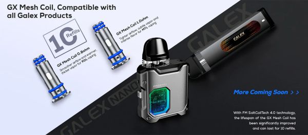 freemax galex pod mod compatibile con gx mesh coil