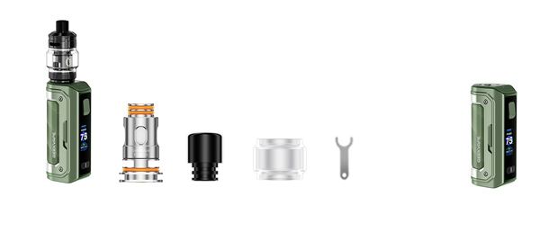 aegis mini 5 geekvape kit contenuto della confezione