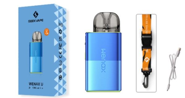 contents of the Geekvape Wenax U kit