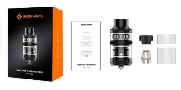 contenuto della confezione p subohm tank geekvape