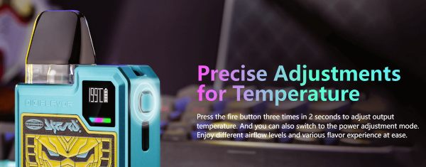 digi q digiflavor sigaretta elettronica con regolazione della temperatura del vapore