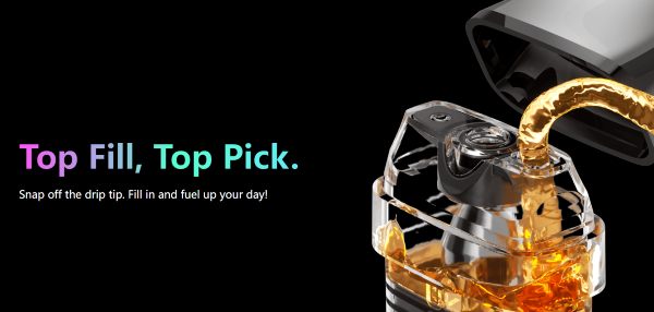 digi q digiflavor sigaretta elettronica con sistema di ricarica serbatoio dall'alto
