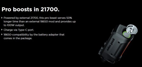 geekvape b100 sigaretta elettronica 21700
