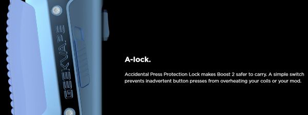 geekvape b60 electronic cigarette with button lock