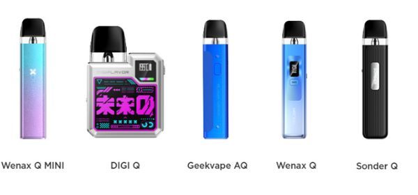 sigarette elettroniche compatibili cartuccia q pod geekvape
