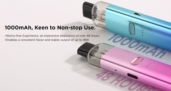 wenak k2 geekvape sigaretta elettronica con batteria integrata 1000mah