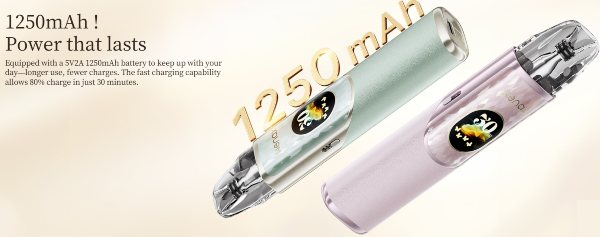 wenax q2 geekvape sigaretta elettronica con batteria integrata 1250 mah