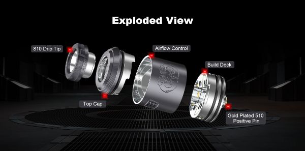drop dead 2 hellvape componenti atomizzatore