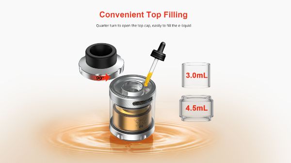 dead rabbit M RTA top refill atomizer hellvape