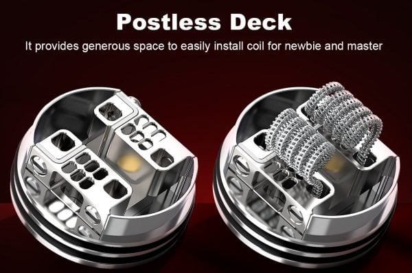 dead rabbit pro rda hellvape atomizzatore dual coil da polmone