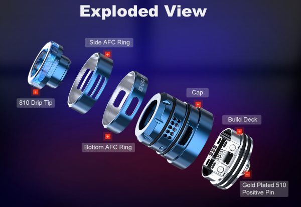 dead rabbit pro rda hellvape componenti atomizzatore
