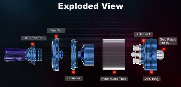 hellvape dead rabbit mtl rta atomizer components