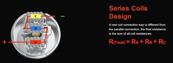 seri rda dripper hellvape tre resistenze
