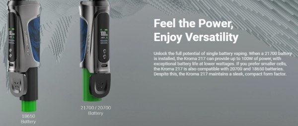 batteria box mod kroma 217 innokin