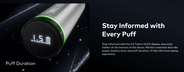 ez tube innokin sigaretta elettronica con cronometro durata puff